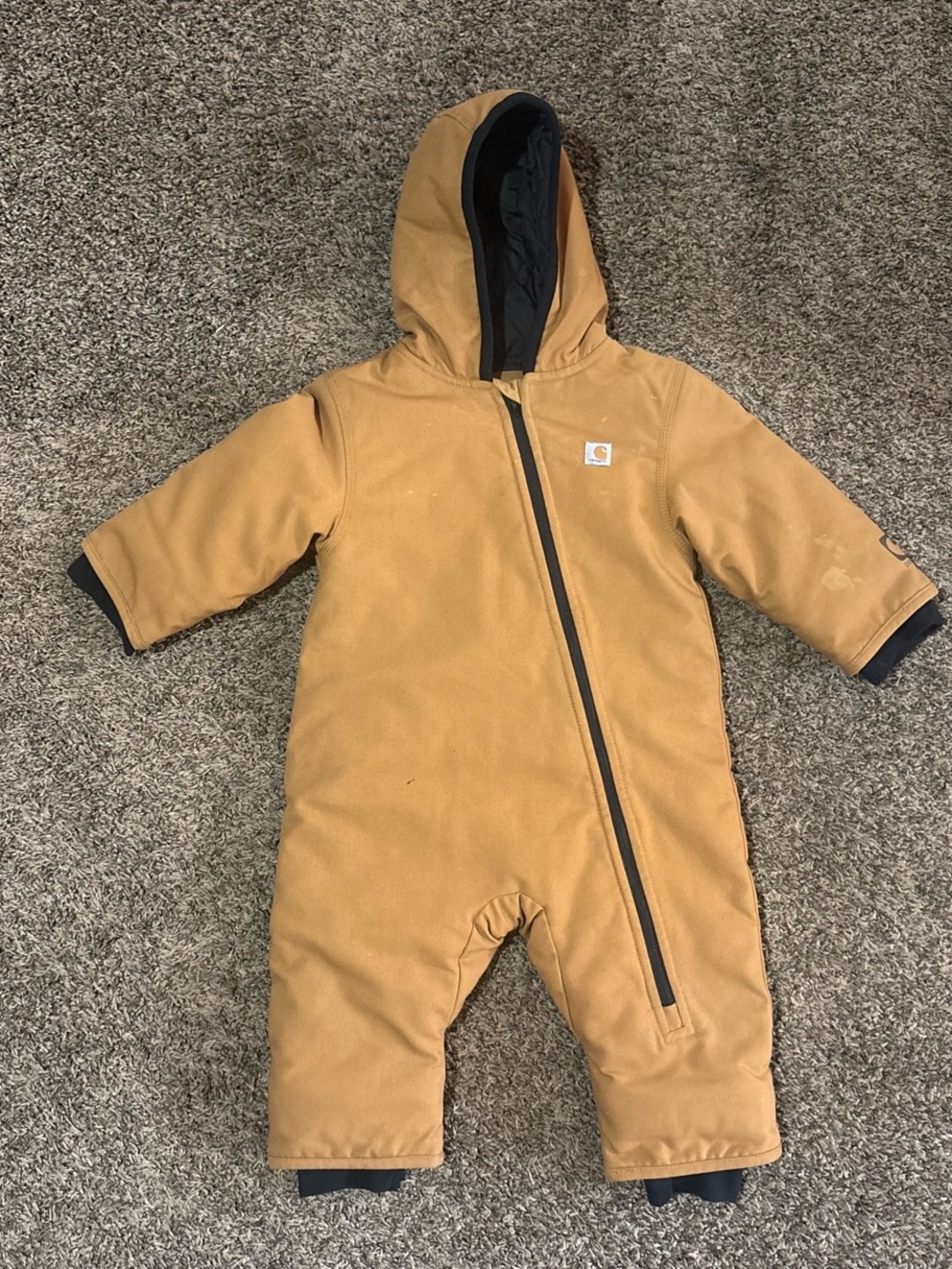Carhartt Quick Duck Baby Bunting Snowsuit 18M